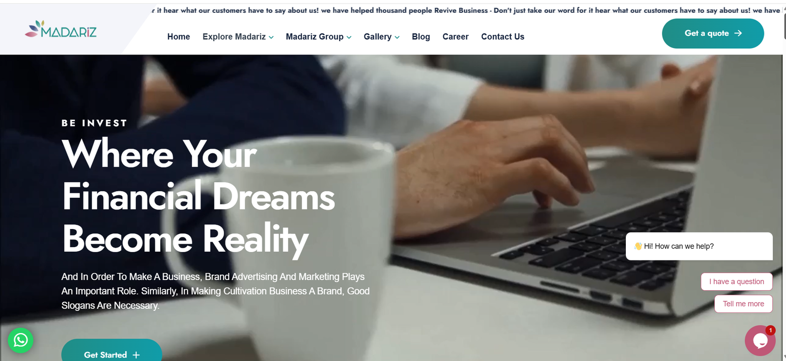 Client website design portfolio 12