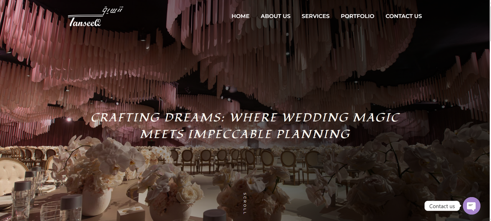 Client website design portfolio 1