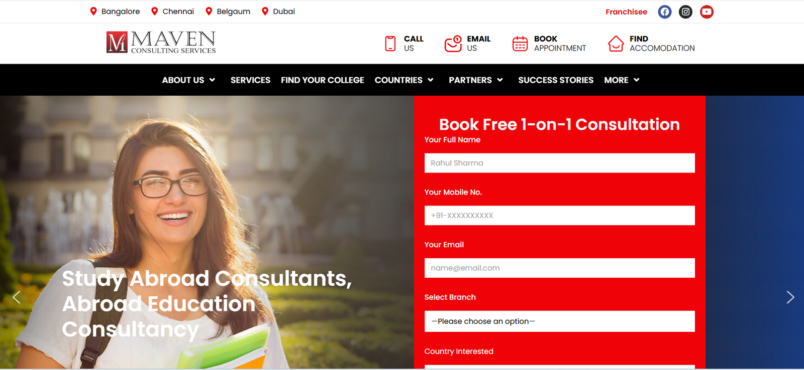 Client website design portfolio 2